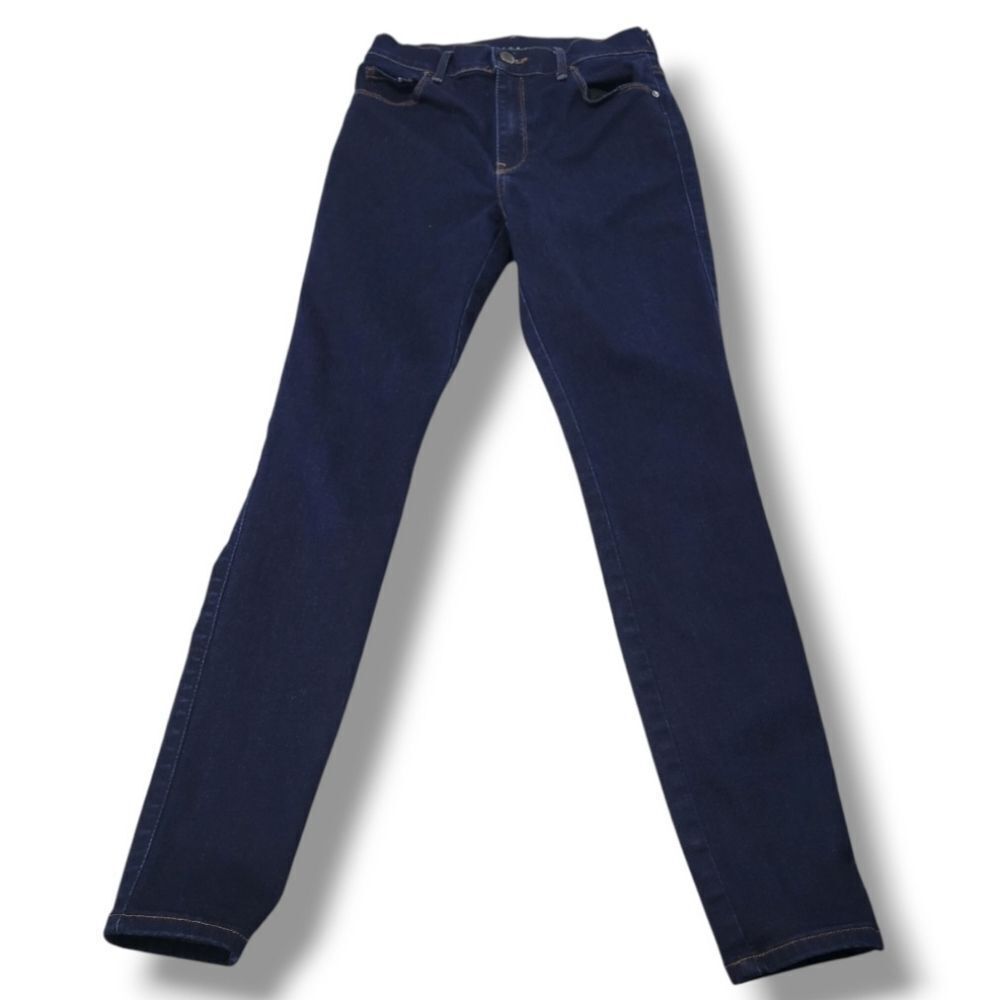 Mott & Bow Jeans Size 24 W24"xL27" High Rise Skinny Jeans Blue Denim Pants Ankle